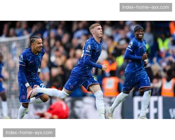 特写：帕尔默罚入制胜点球后，面向看台沉默注视